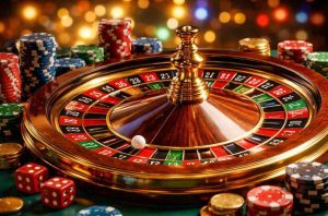 Roleta online no 40RR cassino com mesa digital e interface moderna